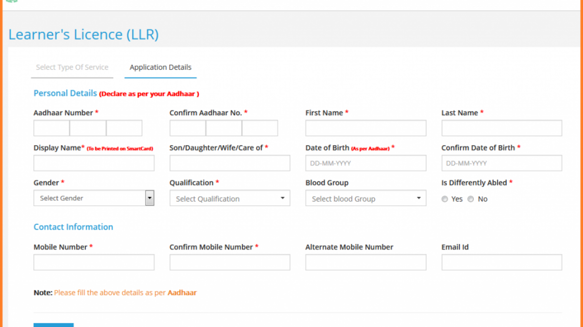 Ap llr slot booking change