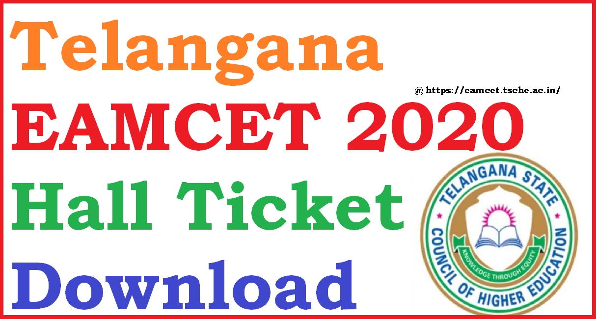 TS EAMCET 2024 Hall Ticket Download With Photo eamcet.tsche.ac.in
