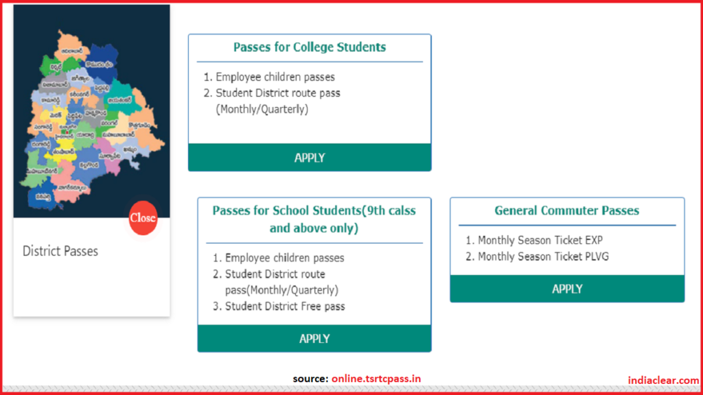 Online.tsrtcpass.in